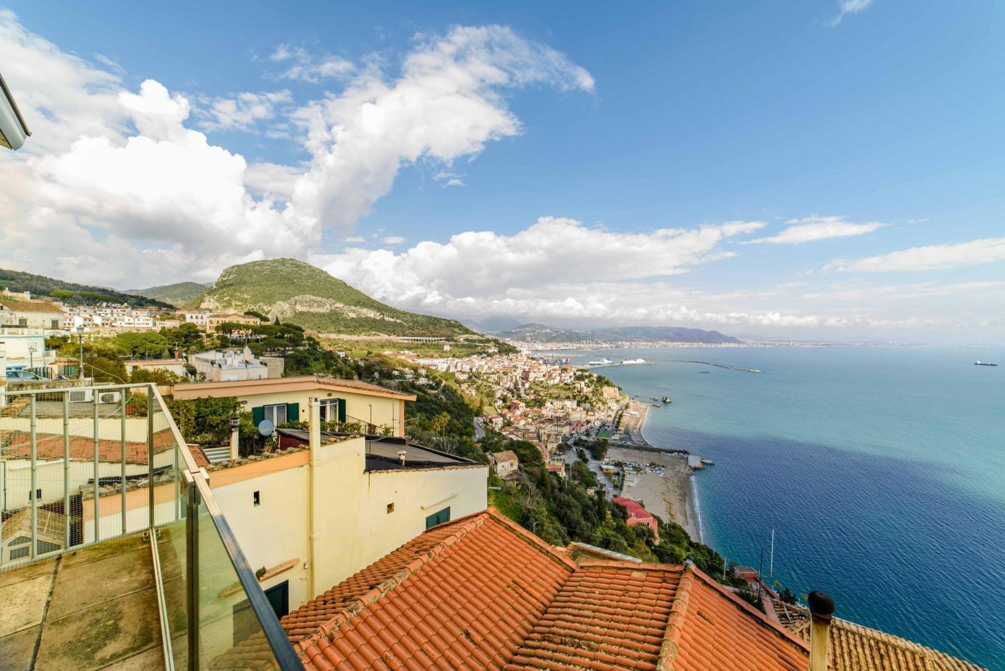 Panoramic Amalfitan Coast Hideaway Villa Vietri Exteriör bild